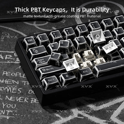 XVX Manga Theme graffiti Cherry Profile Dye-Sub PBT Keycaps Full Set (134-Keys)