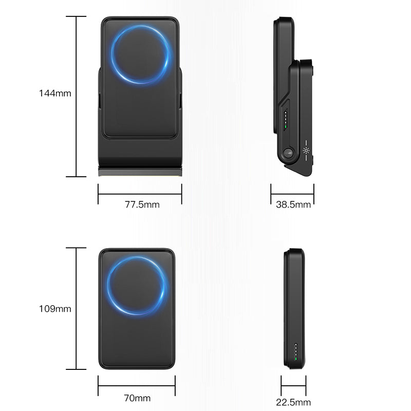New-5in1-Wireless-Charger-10,000 mah-Portable Charger and Night Light