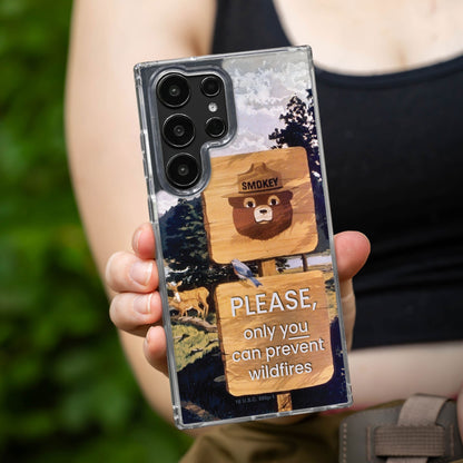 Smokey Bear Classic HD Samsung Galaxy S22 Phone Case