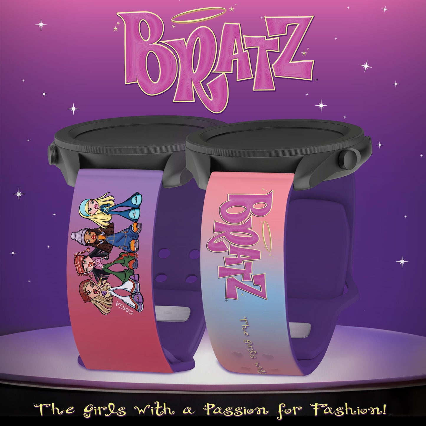Bratz® Classic HD  Watchband for Samsung, Garmin, Fossil, and More