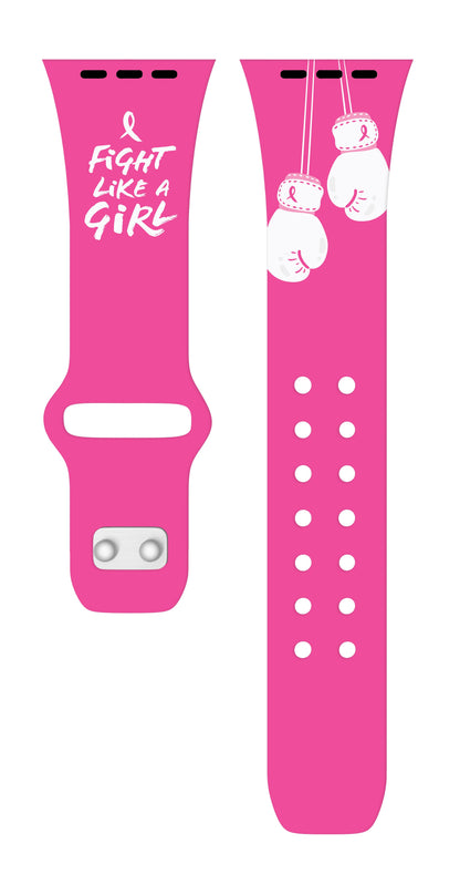 Breast Cancer Awareness HD Apple Watch Band
