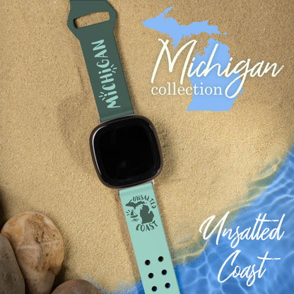 Michigan HD Fitbit Versa 3 & Sense 1 Watch Band