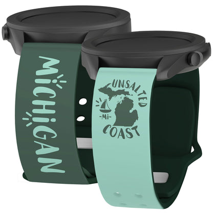 Michigan HD  Watchband for Samsung, Garmin, Fossil, and More