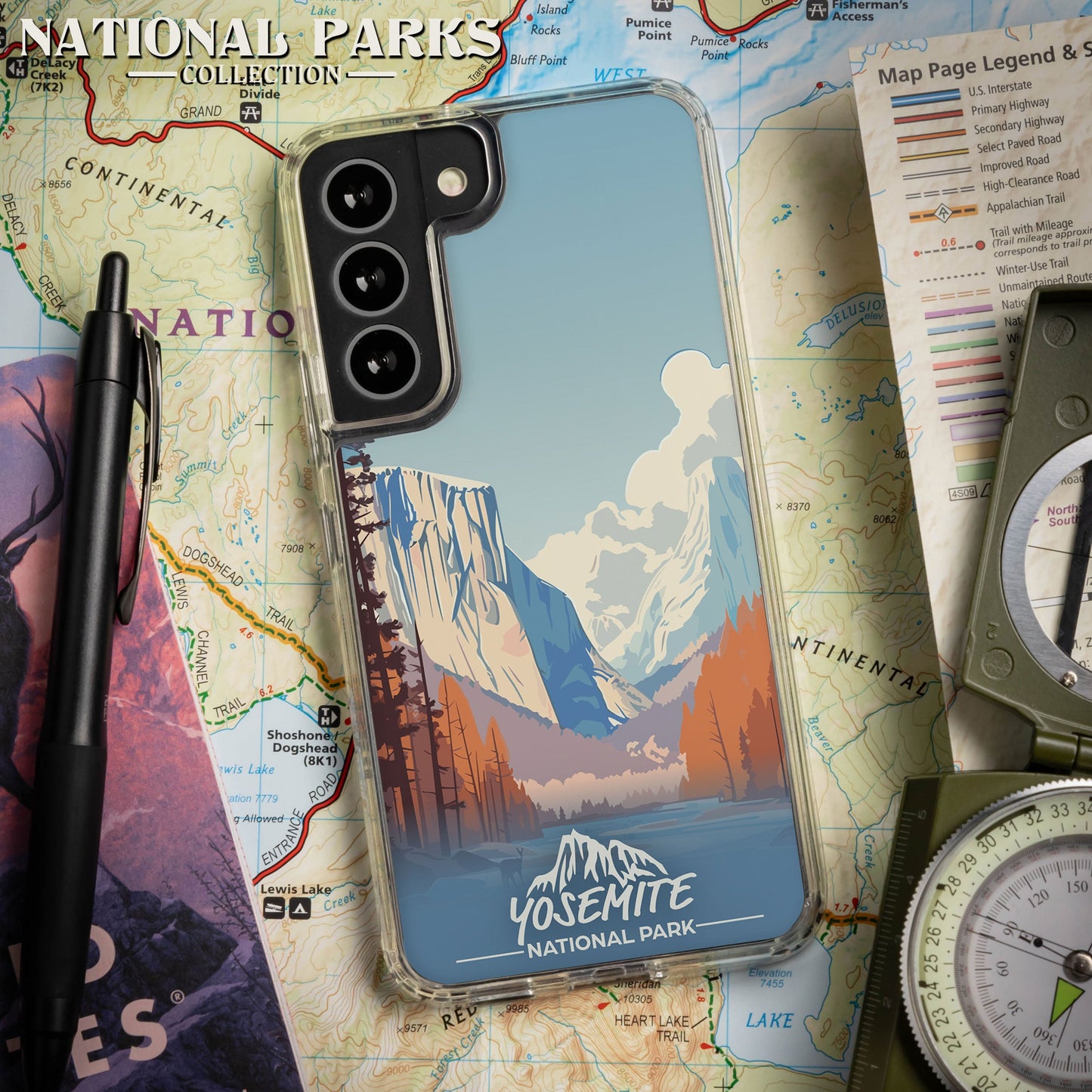 National Parks Yosemite HD Samsung Galaxy S22 Phone Case