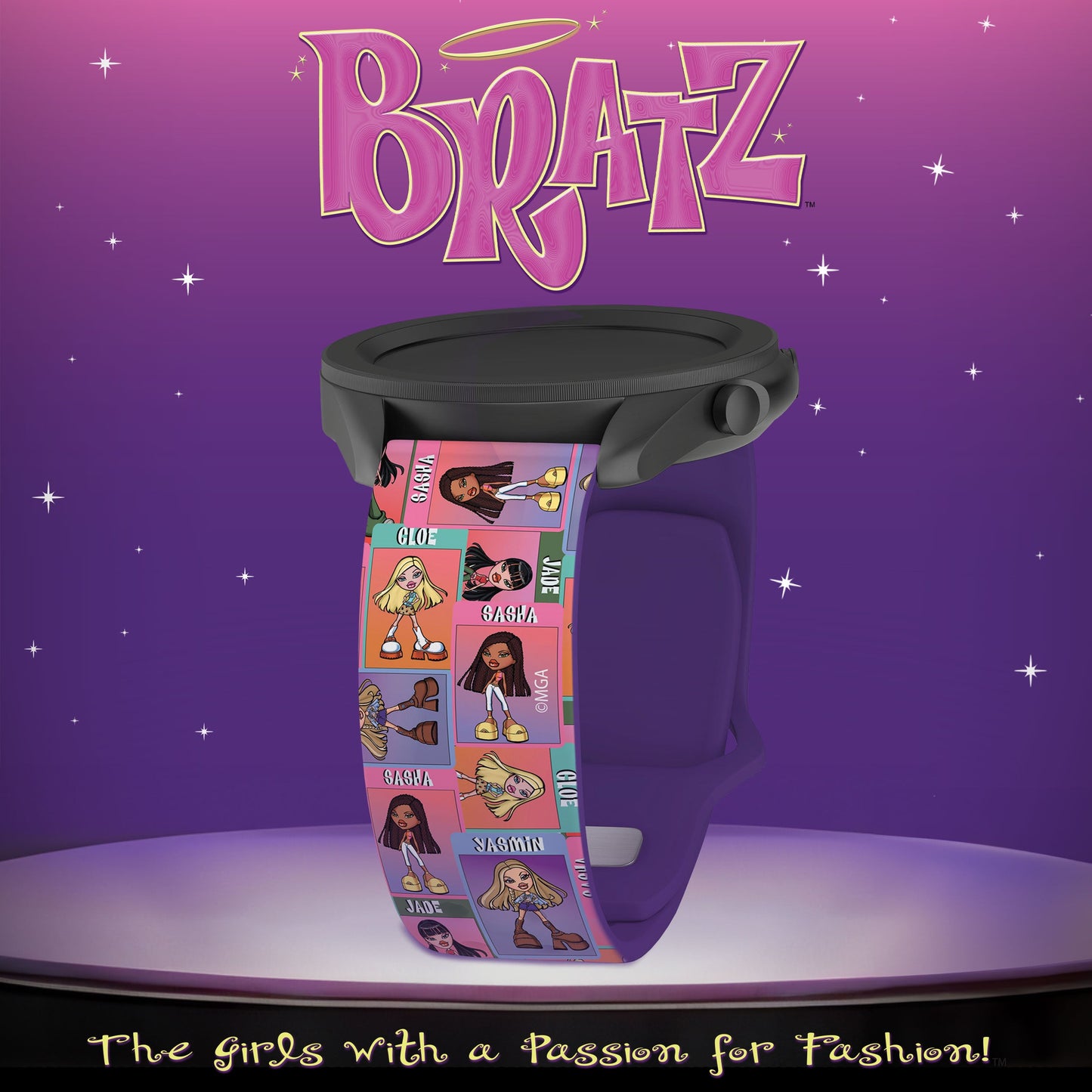 Bratz® Classic HD  Watchband for Samsung, Garmin, Fossil, and More