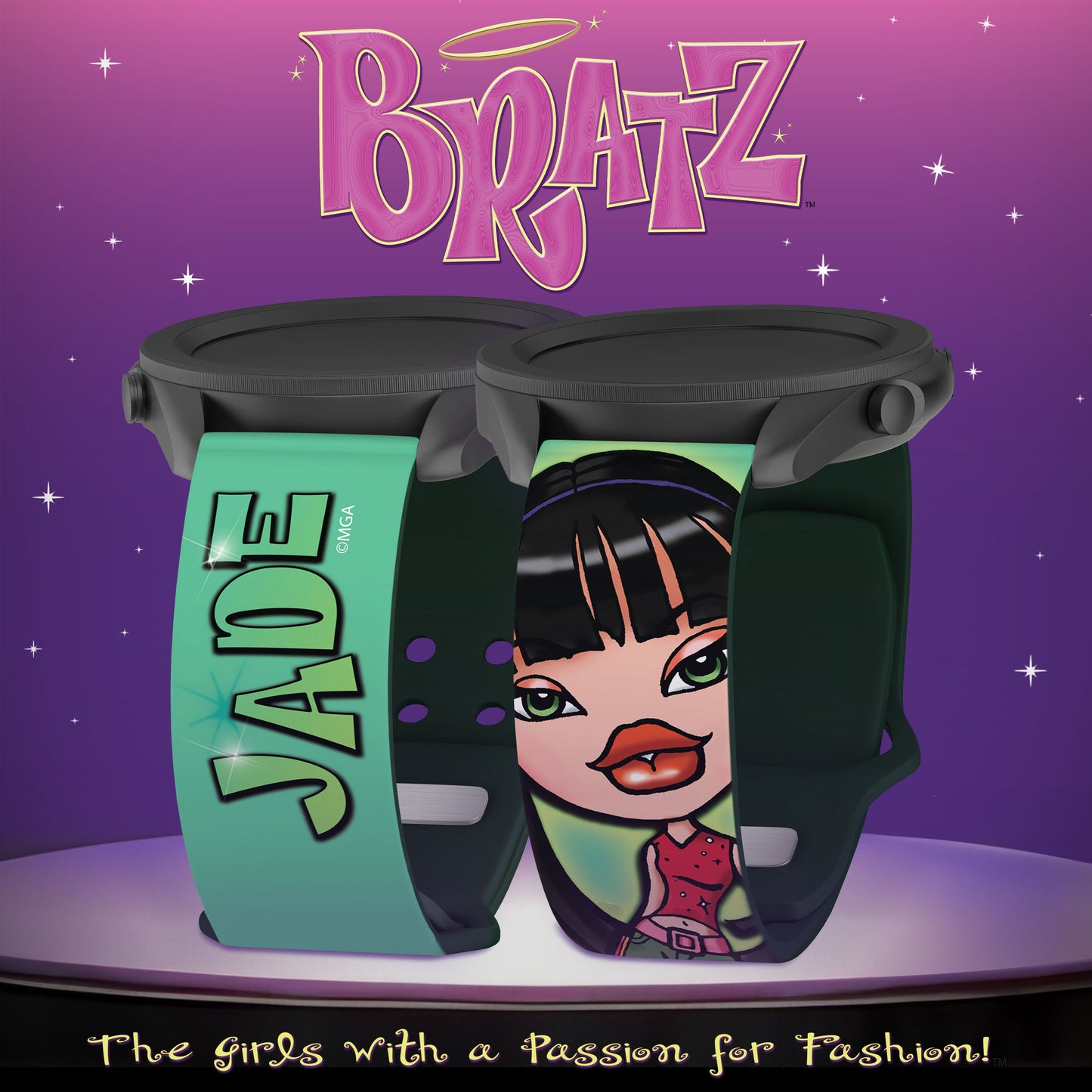 Bratz® Passion For Fashion HD  Watchband for Samsung, Garmin, Fossil, and More