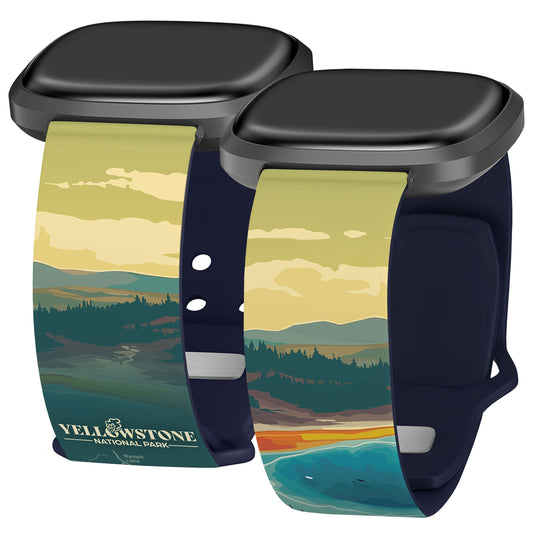 National Parks Yellowstone HD Fitbit Versa 3 & Sense 1 Watch Band