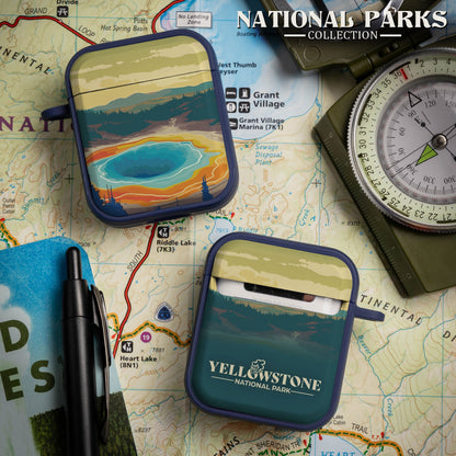 National Parks Yellowstone HDX Apple Airpods Gen 1 & 2 Case Cover
