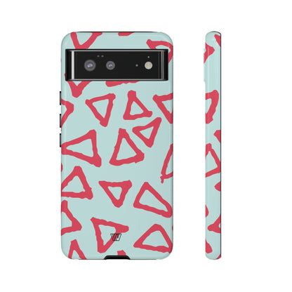 TRIANGLE DOODLE | Tough Phone Case