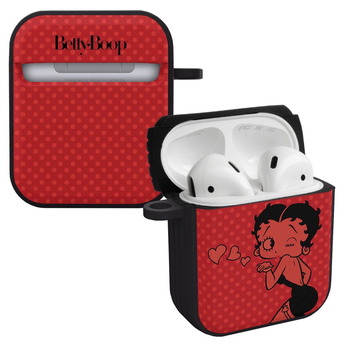 Betty Boop Classic HDX Apple AirPods Gen 1 & 2 Case Cover