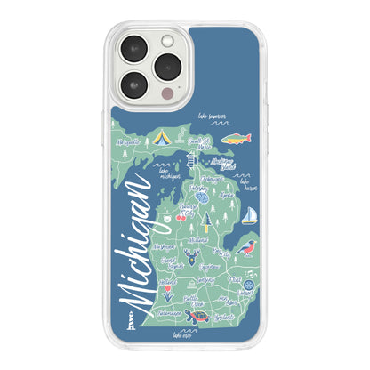 Michigan HD Apple iPhone 13 Series Mag-Safe Phone Case