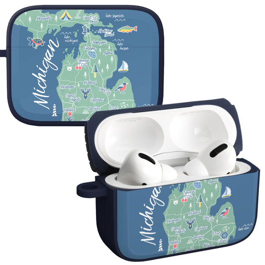 Michigan HDX Apple AirPods Pro 1 & 2 Case Cover