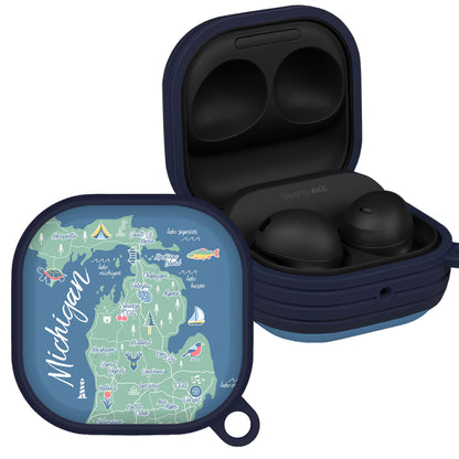 Michigan HDX Samsung Galaxy Buds Pro & Buds Live Case Cover