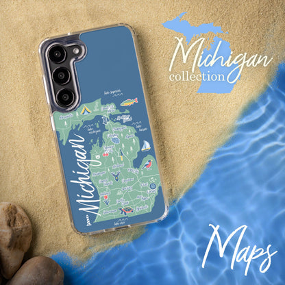 Michigan HD Samsung Galaxy S23 Phone Case