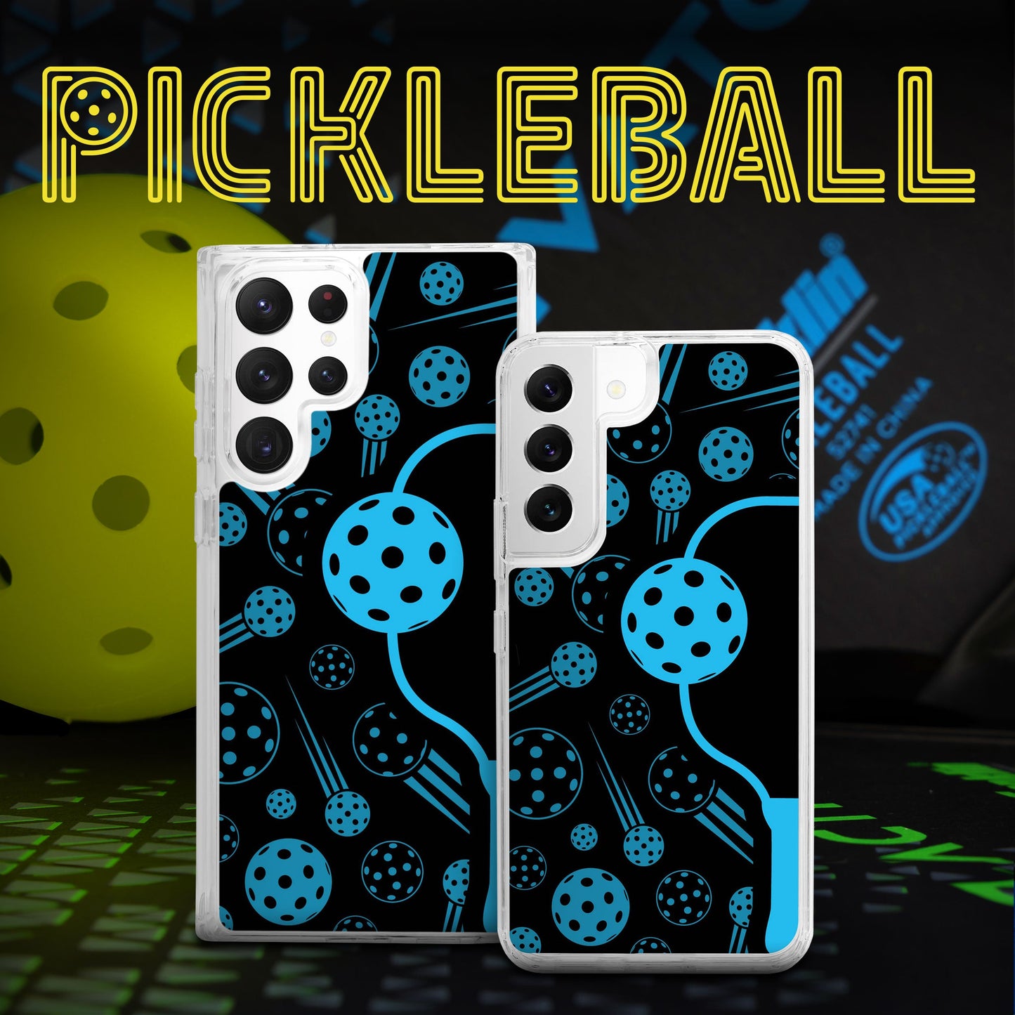 Pickleball HD Samsung Galaxy S22 Phone Case