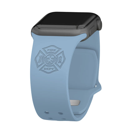 Firefighter First Responder Engraved  Apple Watch Band