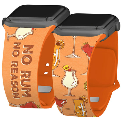 Wine, Beer, & Booze HD Apple Watch Band