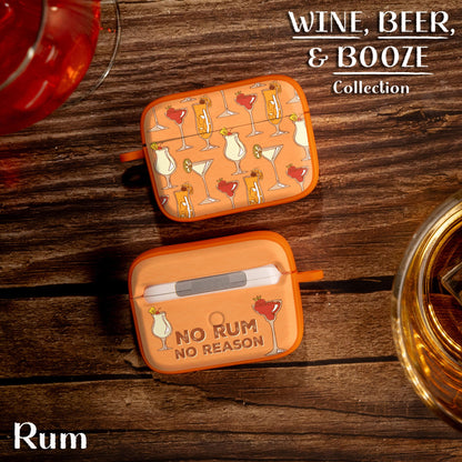 Wine, Beer, & Booze HDX Apple AirPods Pro 1 & 2 Case Cover