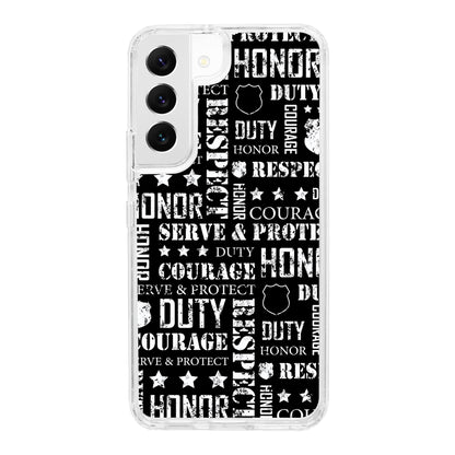 Law Enforcement HD Samsung Galaxy S22 Phone Case