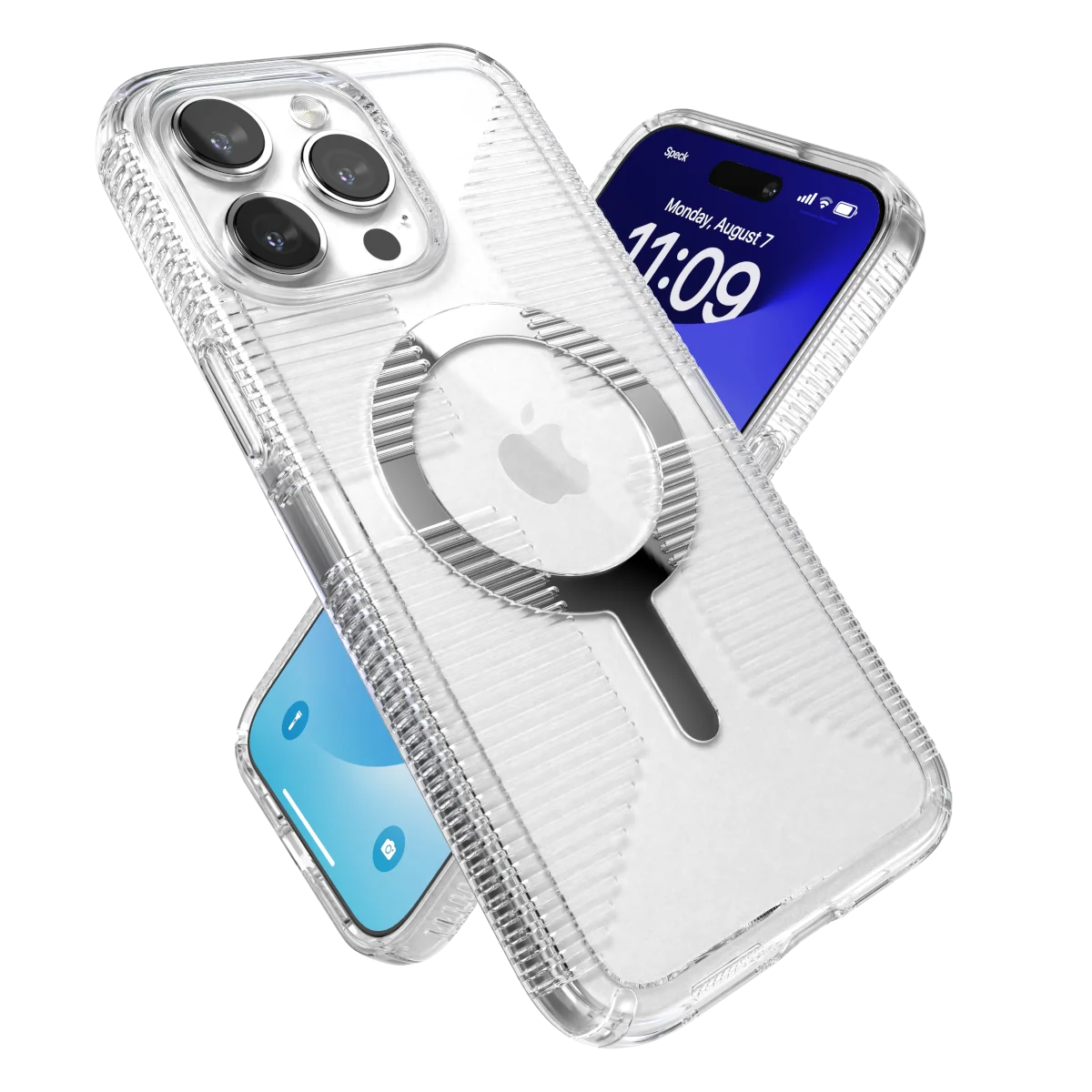 Speck iPhone 15 Pro/Pro Max GemShell Grip with MagSafe in Clear