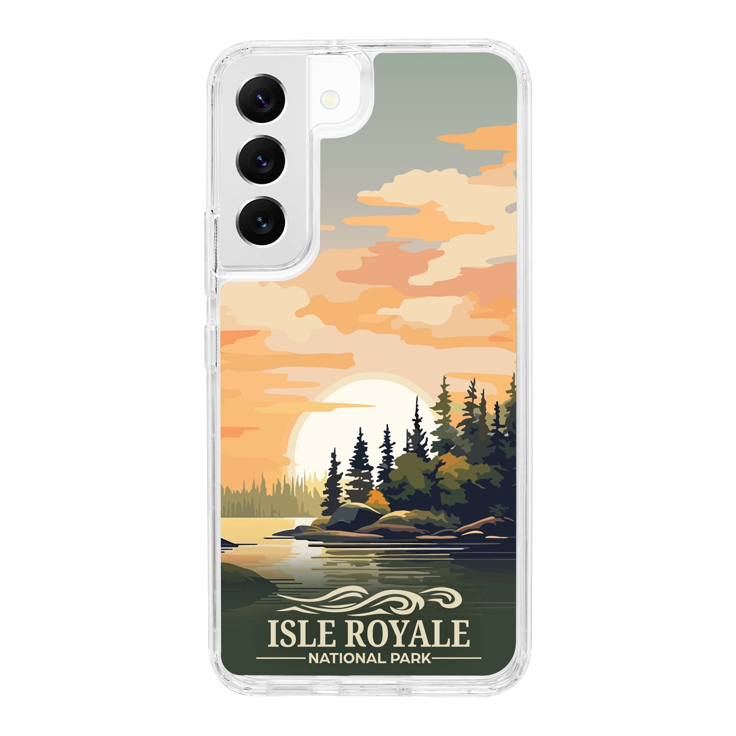 National Parks Isla Royale HD Samsung Galaxy S21 Phone Case