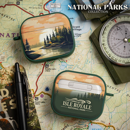 National Parks Isla Royale HDX Apple Airpods Gen 3 Case Cover