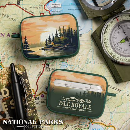 National Parks Isla Royale HDX Apple Airpods Pro 1 & 2 Case Cover