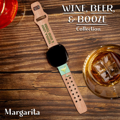 Wine, Beer, & Booze HD Fitbit Versa 3 & Sense 1 Watch Band