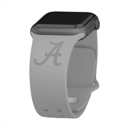 Alabama Crimson Tide Engraved Apple Watch Band