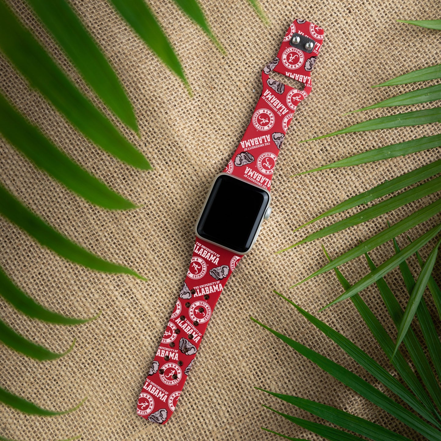 Alabama Crimson Tide HD Apple Watch Band