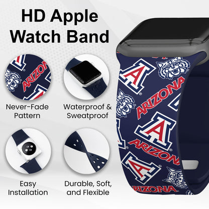 Arizona Wildcats HD Apple Watch Band