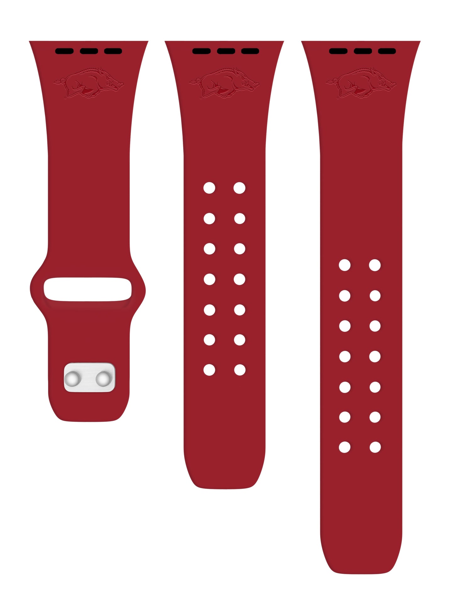 Arkansas Razorbacks Engraved Apple Watch Band