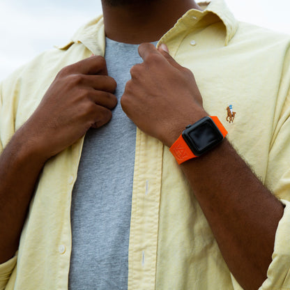 Auburn Tigers Engraved Apple Watch Band