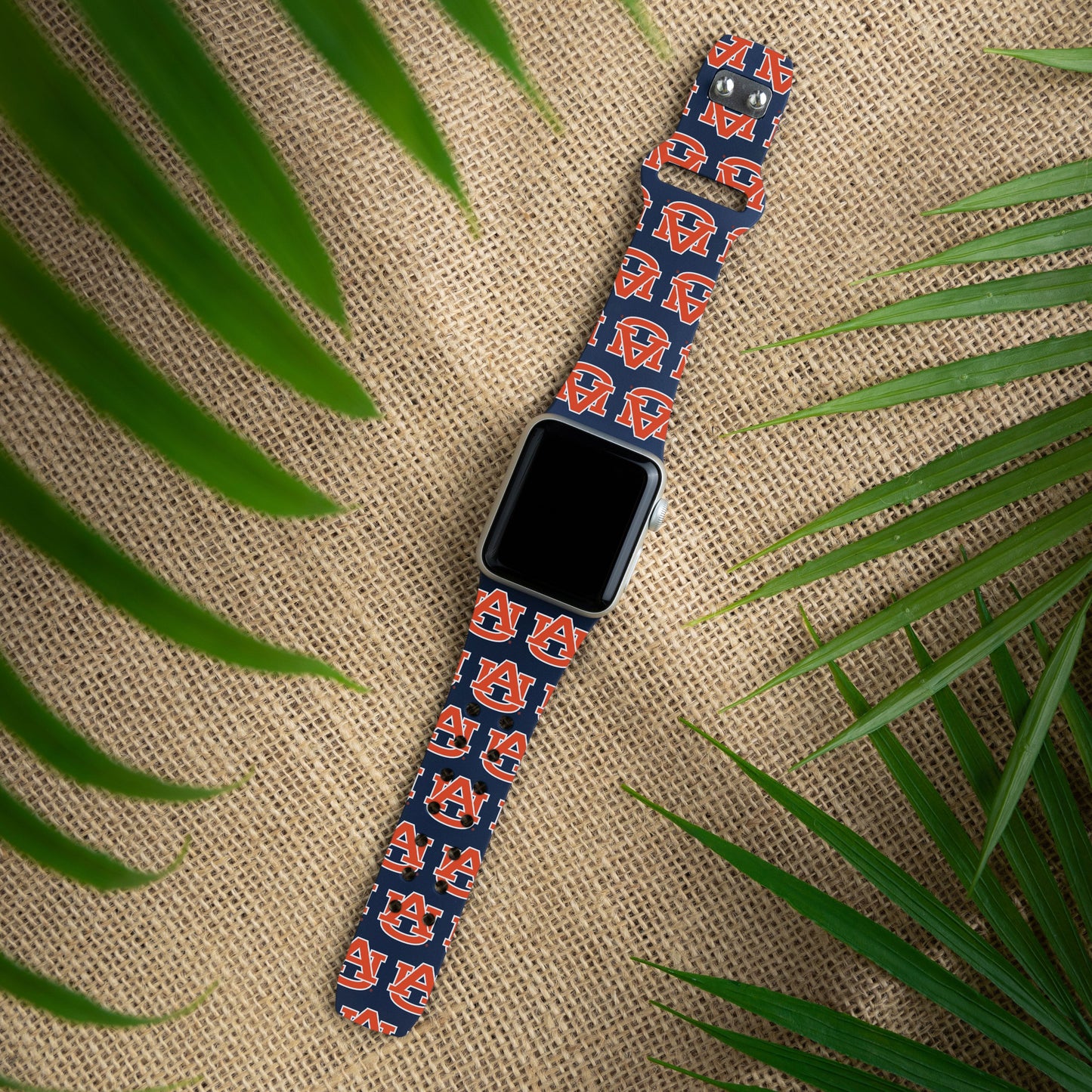 Auburn Tigers HD Apple Watch Band