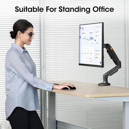 Rehisk Single Monitor Mount for 15-32 Inch Screens - F80