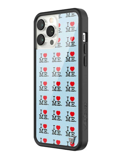 I Heart Me iPhone Case | Blue