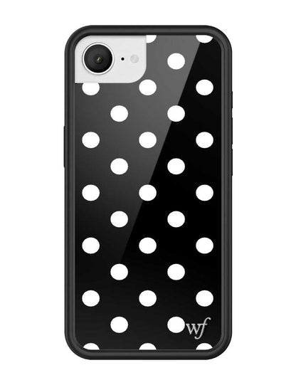 Polka Dot | Black and White iPhone Case