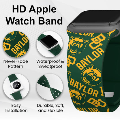 Baylor Bears HD Apple Watch Band
