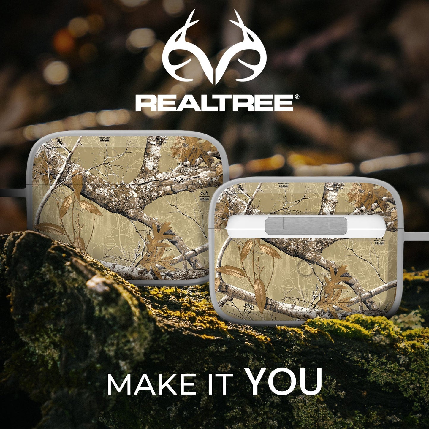 Realtree HDX Apple AirPods Pro 1 & 2 Case Cover