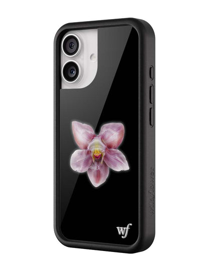 Orchid | Black iPhone Case