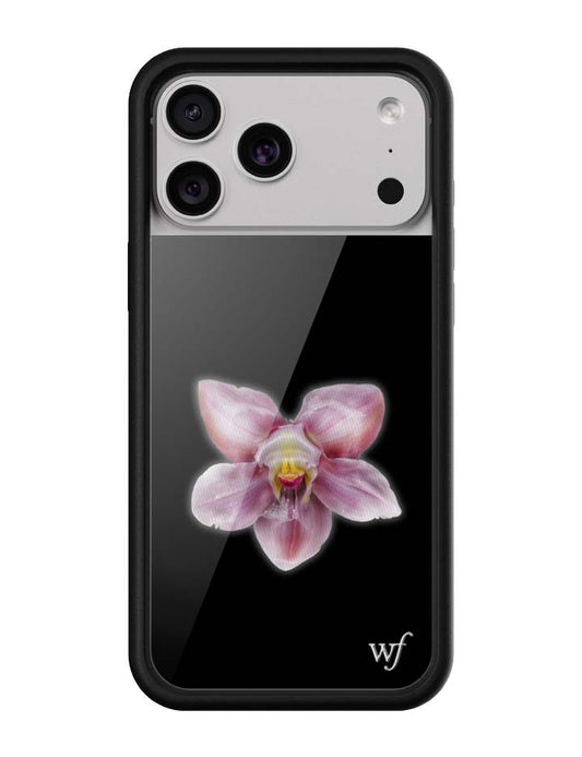 Orchid | Black iPhone Case