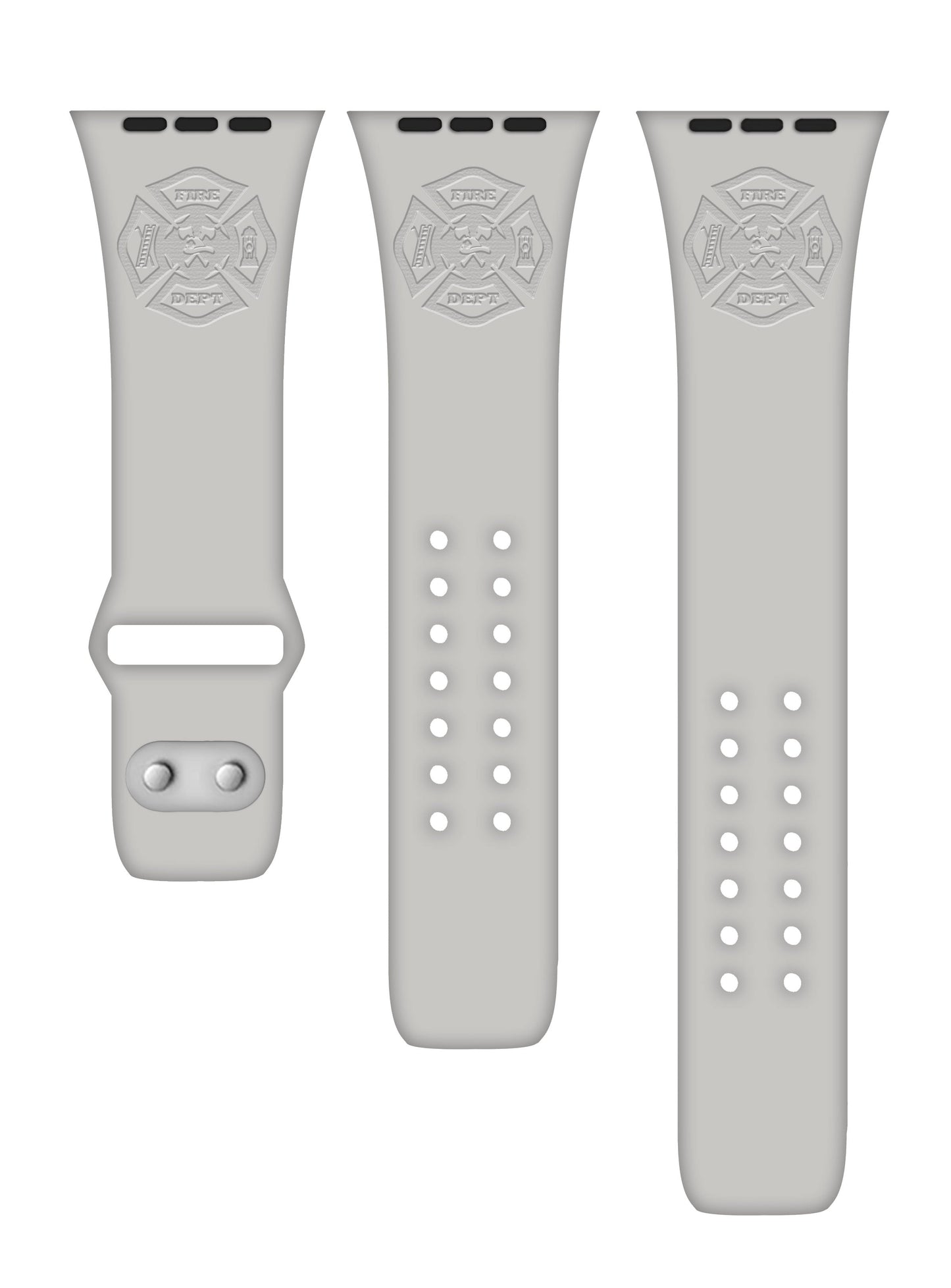 Firefighter First Responder Engraved  Apple Watch Band