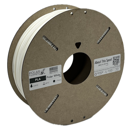 Polar White PLA - 1kg 1.75mm