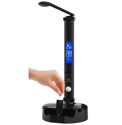 Lumicharge III | LED Desk Lamp + Wireless Charger+ Bluetooth Speaker & App-Controls