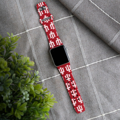 Indiana Hoosiers HD Apple Watch Band