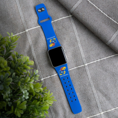 Kansas Jayhawks HD Apple Watch Band