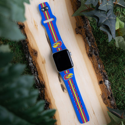 Kansas Jayhawks HD Apple Watch Band