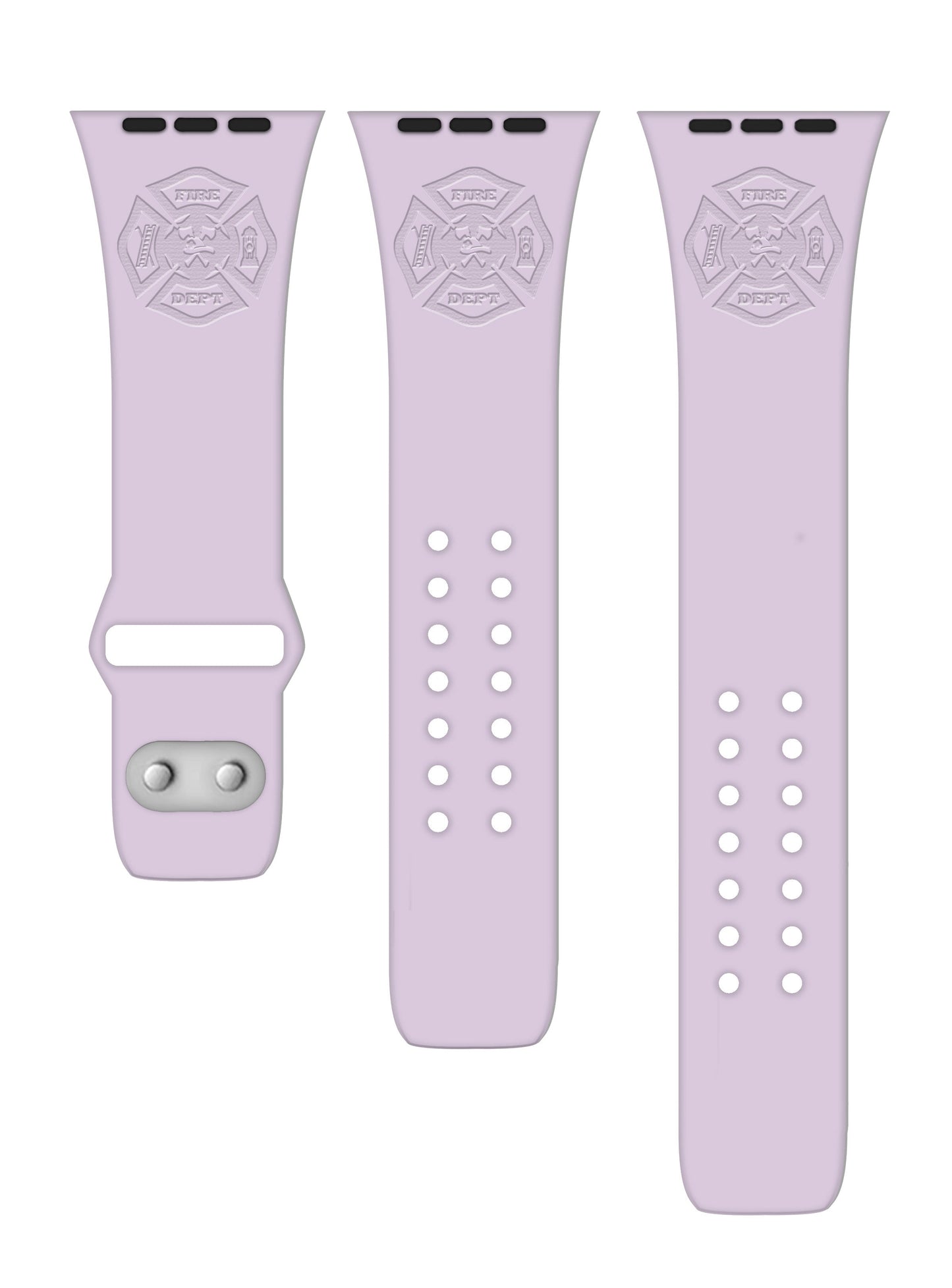 Firefighter First Responder Engraved  Apple Watch Band