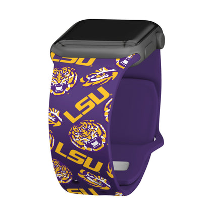 LSU Tigers HD Apple Watch Band