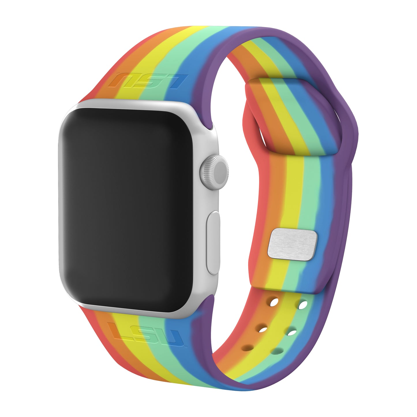 Louisiana State Tigers Engraved Apple Watch Band
